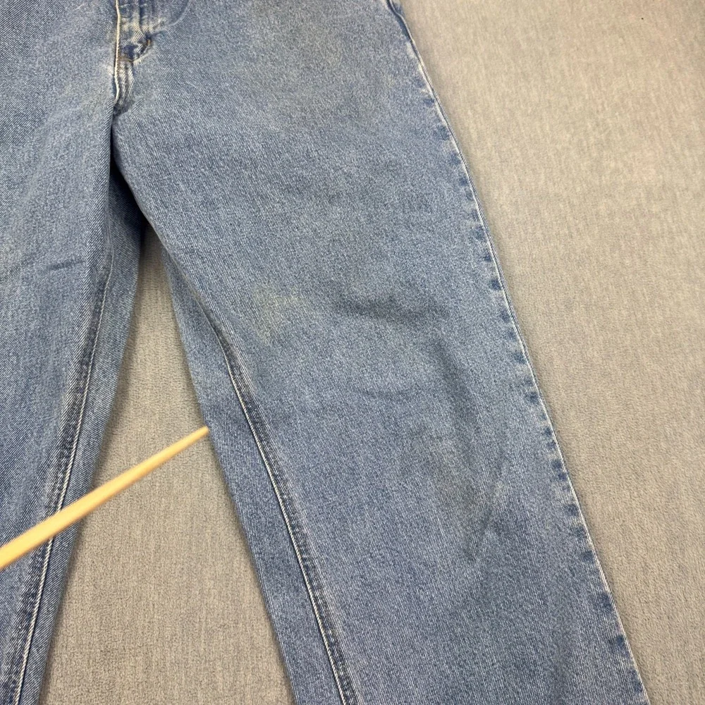 Vintage Carhartt Jeans Mens 35X34 Fit 35X32 Blue Denim Loose Fit Straight B167‎